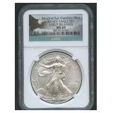 2014 (S) ASE Silver Eagle NGC MS 69