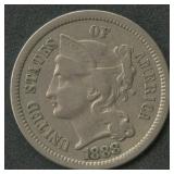 1888 Three Cent Nickel