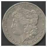 1896-O Morgan Silver Dollar