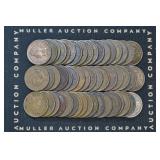 Roll of Mixed 1800's Indian Head Cents