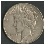 1935-S Peace Silver Dollar