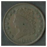 1835 Classic Head Half Cent