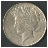 1927-D Peace Silver Dollar
