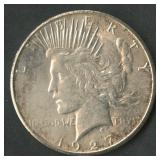 1927-S Peace Silver Dollar