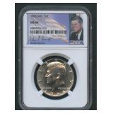 1966 SMS Kennedy Half Dollar NGC MS 66