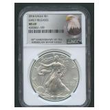 2016 ASE Silver Eagle 30th Anniv. NGC MS 69