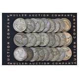 26- Mixed 35% Silver Jefferson War Nickels