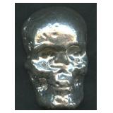 Monarch .999 Silver Skull  3 ozt