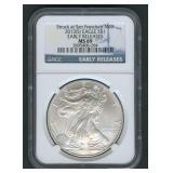 2013 (S) ASE Silver Eagle NGC MS 69