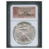2012 (S) ASE Silver Eagle NGC MS 69