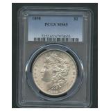 1898 Morgan Silver Dollar PCGS MS 65