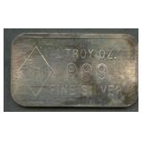 Empire Precious Metals .999 Silver Bar 1 ozt