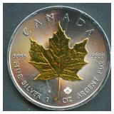 2015 Canada $5 Maple Leaf .999 Silver 1 ozt