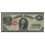 1917 $1 Legal Tender Note Red Seal FR-36