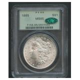 1885 Morgan Silver Dollar PCGS MS 65 CAC