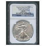 2015 (W) ASE Silver Eagle NGC MS 69