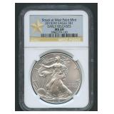 2015 (W) ASE Silver Eagle NGC MS 69