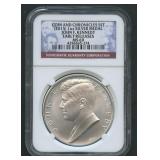 Coin and Chronicles Set JF Kennedy NGC MS 69