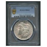 1903 Morgan Silver Dollar PCGS MS 63