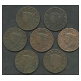 7- 1822 Coronet Head Large Cents