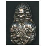 Pharoah Skull .999 Silver Bar 5.2 ozt