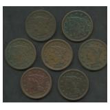 7- 1846 Braided Hair Large Cents