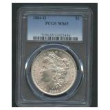 1884-O Morgan Silver Dollar PCGS MS65