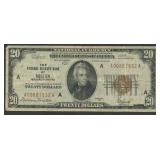 1929 $20 Federal Reserve Bank Note FR-1870A