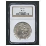 1902 Morgan Silver Dollar NGC MS 64