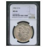 1902-O Morgan Silver Dollar NGC MS 66