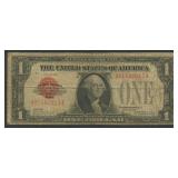 1928 $1 Legal Tender Note Red Seal FR-1500