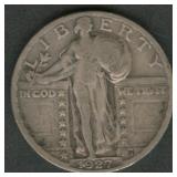 1927-S Standing Liberty Quarter