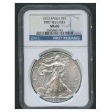 2012 ASE Silver Eagle NGC MS 69