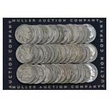 Roll of Mixed 'S' Mint Buffalo Nickels