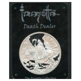 Frazetta Death Dealer Proof .999 Silver Rd. 2 ozt