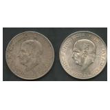 2- Mexixo 1956 10 Pesos .900 Silver 1.86 ozt TW