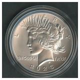 2023 Peace Silver Dollar UNC in OGP