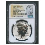 2024-S Peace Silver Dollar NGC Reverse PF 70