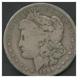 1899-O Micro O Morgan Silver Dollar