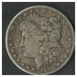 1896-S Morgan Silver Dollar
