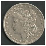 1896-O Morgan Silver Dollar
