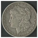 1904-S Morgan Silver Dollar