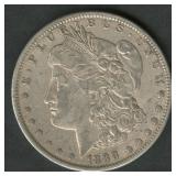 1888 Morgan Silver Dollar Double Ear