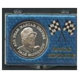 NASCAR Top 10 Drivers .999 Silver Round 1 ozt