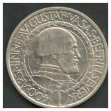 1921 Sweden 2 Kronors .800 Silver 0.48 ozt TW
