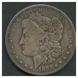1885-S Morgan Silver Dollar