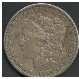 1884-S Morgan Silver Dollar