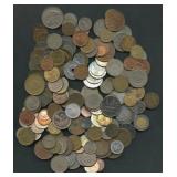 20 ozt Bag of Mixed Foreign Non-Silver Coins