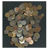 20 ozt Bag of Mixed Foreign Non-Silver Coins