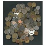 20 ozt Bag of Mixed Foreign Non-Silver Coins